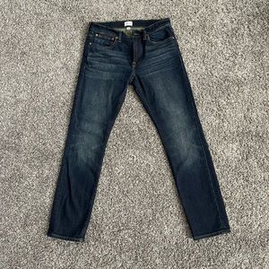 J. Crew 250 skinny jeans 32x30 (actual 32x29) - in Dark Worn Wash